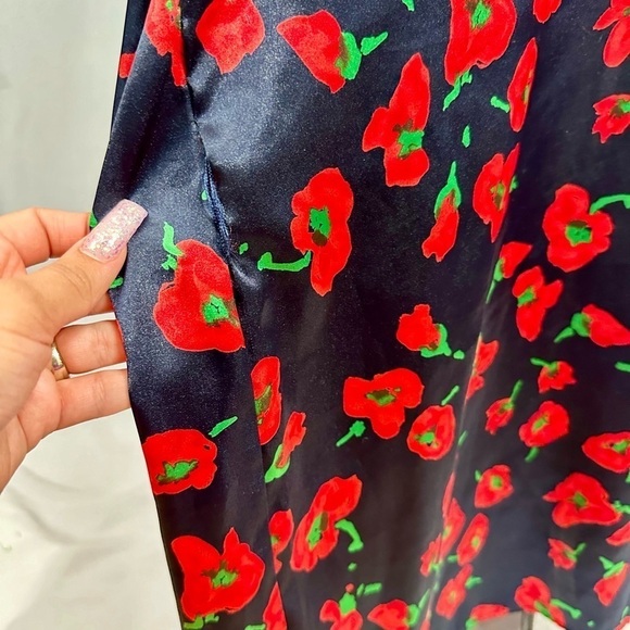 Vintage Natori Classics floral kimono kaftan size 2x - Picture 9 of 9